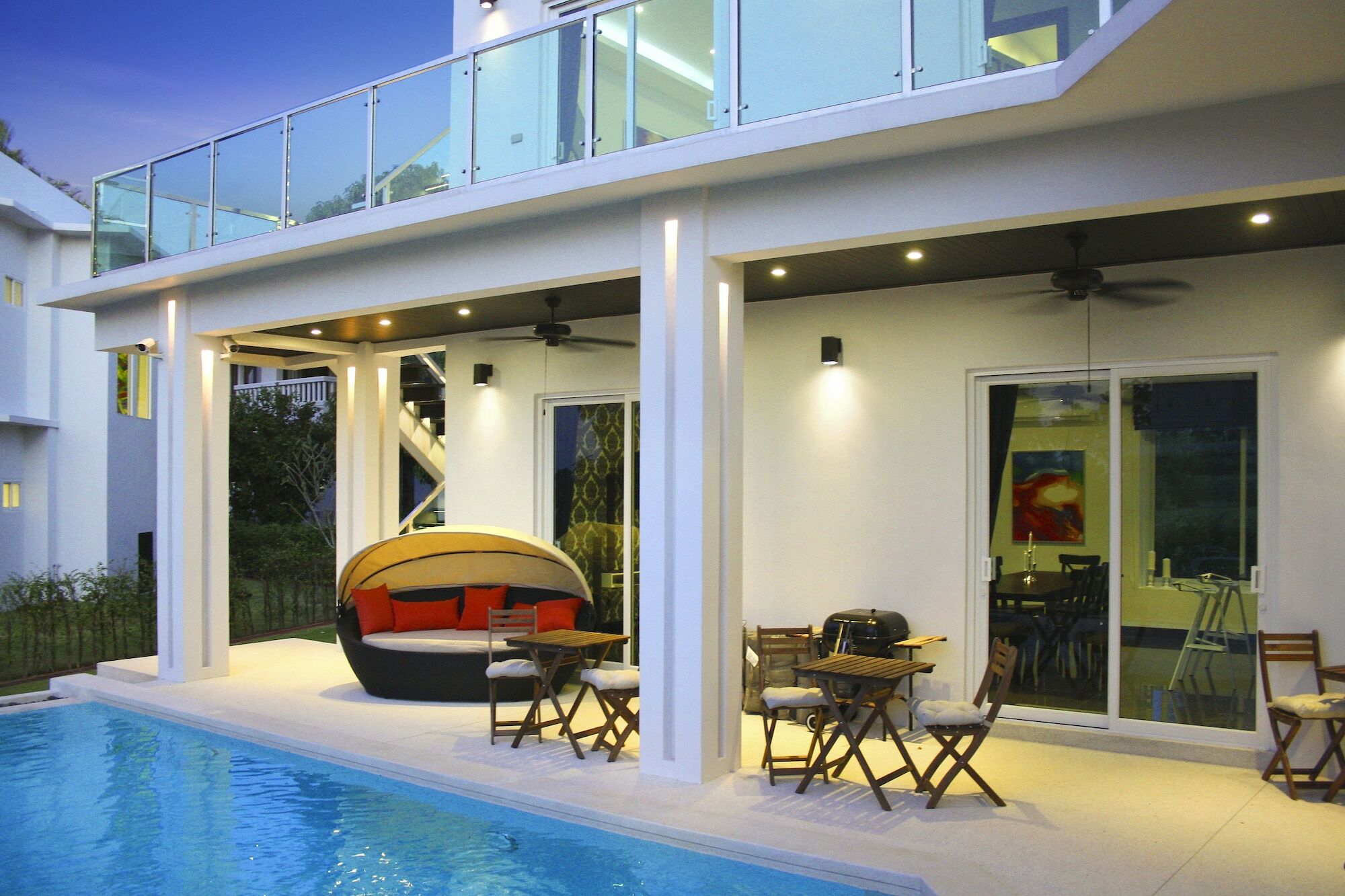 Green View Villas Bang Lamung Exteriör bild