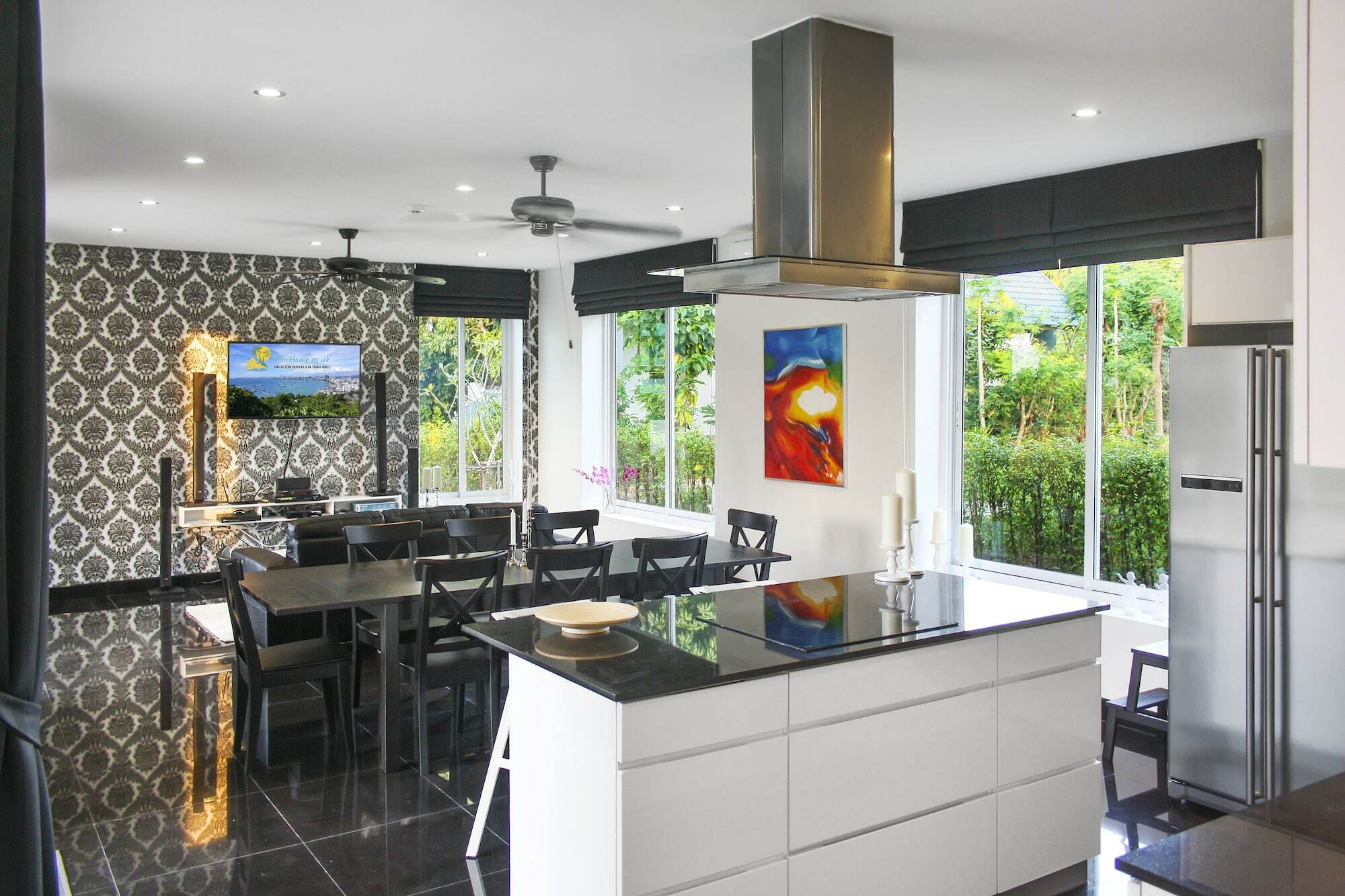 Green View Villas Bang Lamung Exteriör bild