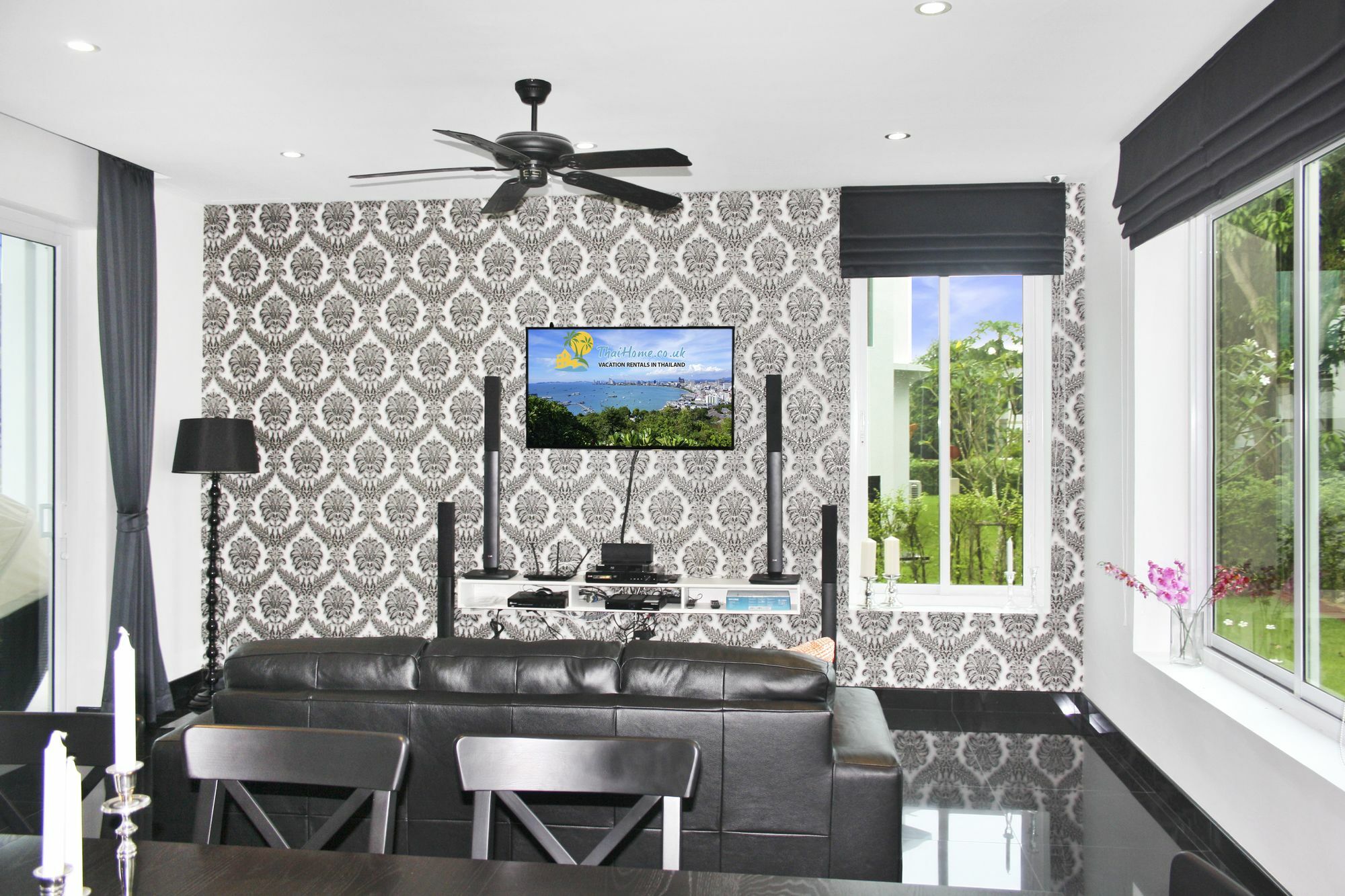 Green View Villas Bang Lamung Exteriör bild