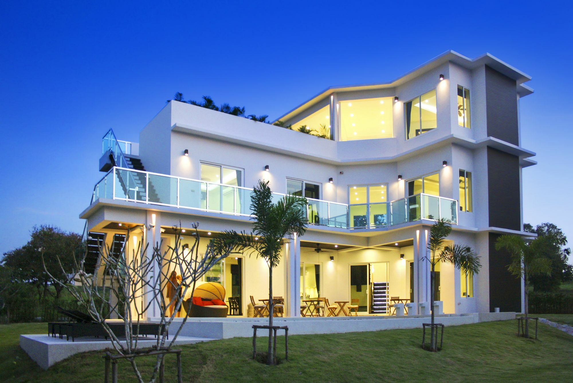 Green View Villas Bang Lamung Exteriör bild